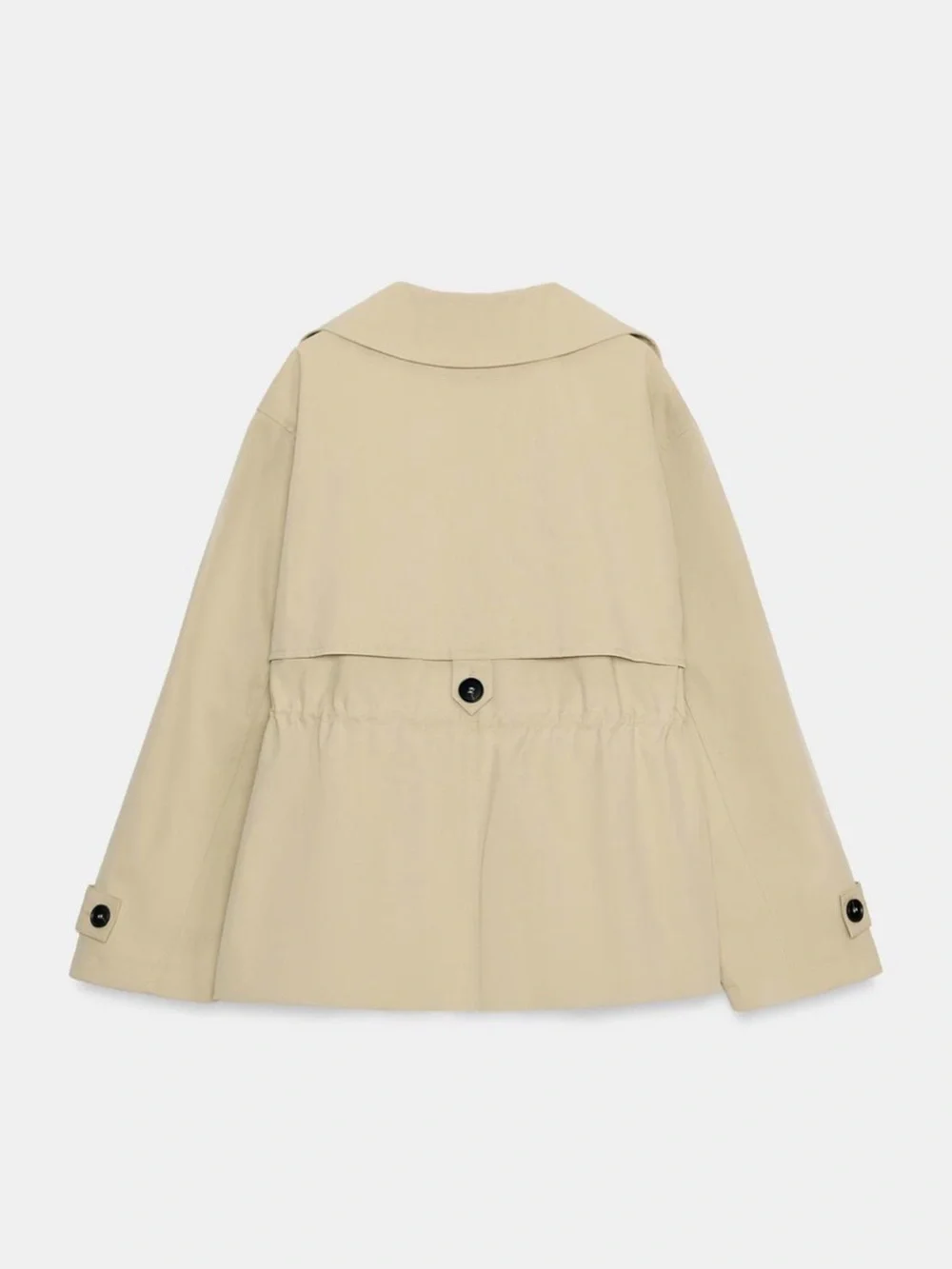 🔥🔥Zara Beige Cropped Trench